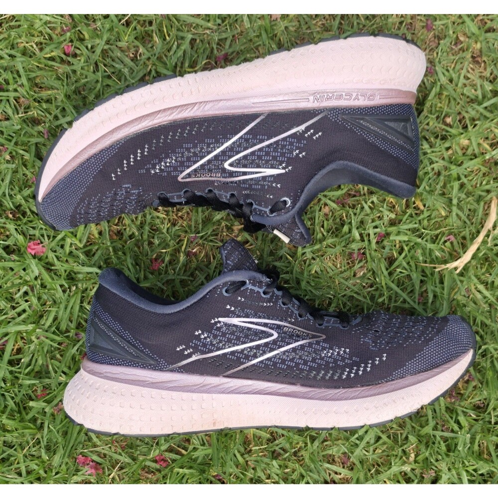 Brooks Glycerin 19 Women's Size 8 Black/Metallic Pink Running Shoes